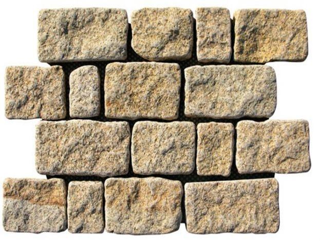 G682 Yellow Granite Cobblestone