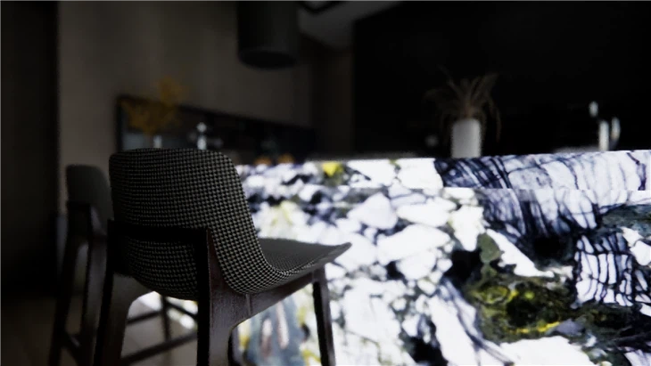 Backlit Natural Stone